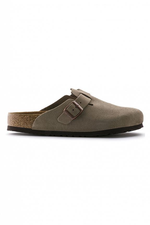 Birkenstock Boston Suede Leather Taupe